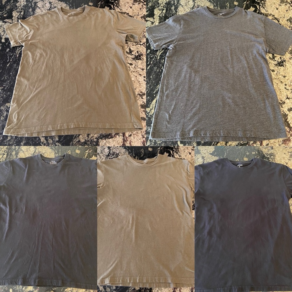 Men’s True Classic Tee Shirts (Set of 5)